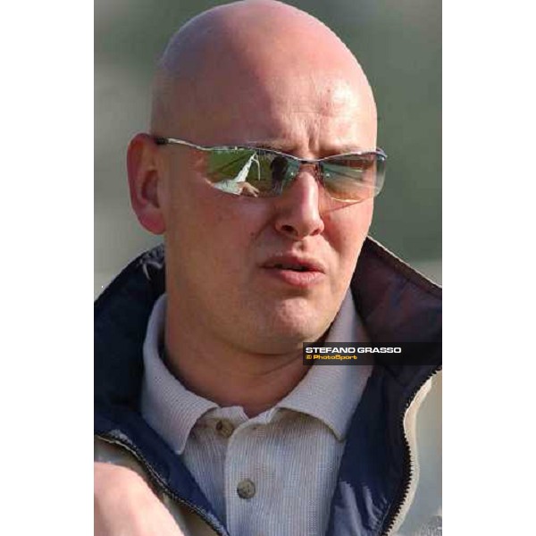 trainer Andreas Schutz morning track works at Sha Tin Hong Kong 10th dec.2004 ph. Stefano Grasso