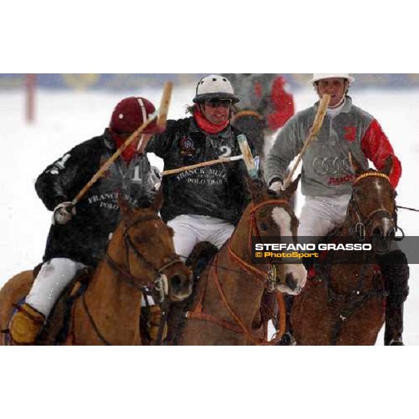 Cortina winter polo Cup 2004 Lake of Misurina febr. 21 2004 ph.Stefano Grasso
