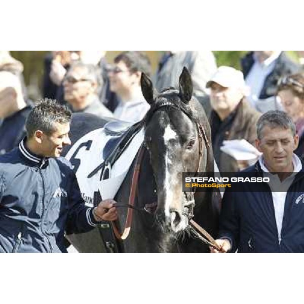 Sopran Montieri Milano - San Siro galopp racecourse, 22nd april 2012 photo Stefano Grasso