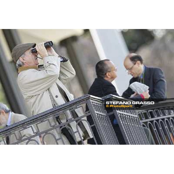 Owners enclosure Milano - San Siro galopp racecourse, 22nd april 2012 photo Stefano Grasso