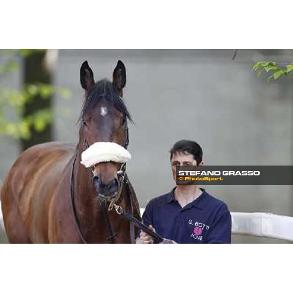 Smoking Joe Milano - San Siro galopp racecourse, 22nd april 2012 photo Stefano Grasso