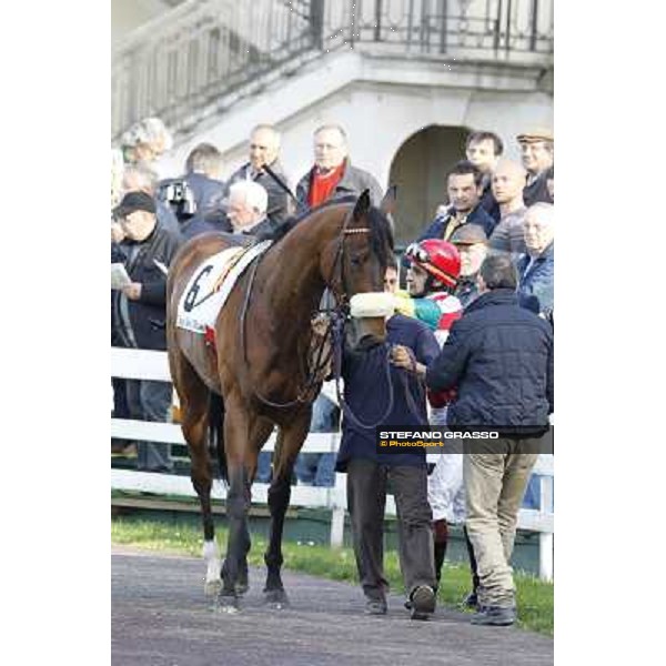 Smoking Joe Milano - San Siro galopp racecourse, 22nd april 2012 photo Stefano Grasso