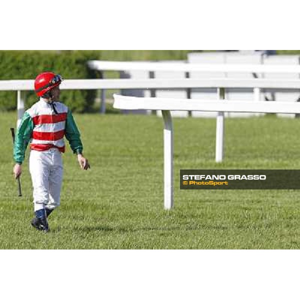 Luca Maniezzi Milano - San Siro galopp racecourse, 22nd april 2012 photo Stefano Grasso