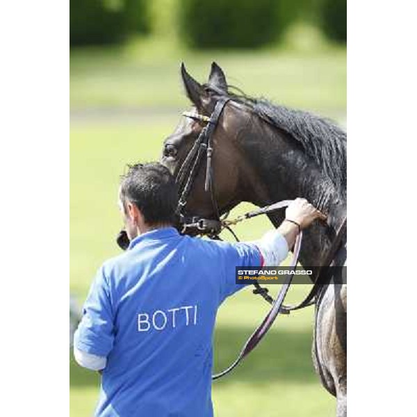 Aquila d\'Oriente returns home after winning the Premio Alberto Zanoletti di Rozzano Milano - San Siro galopp racecourse, 22nd april 2012 photo Stefano Grasso