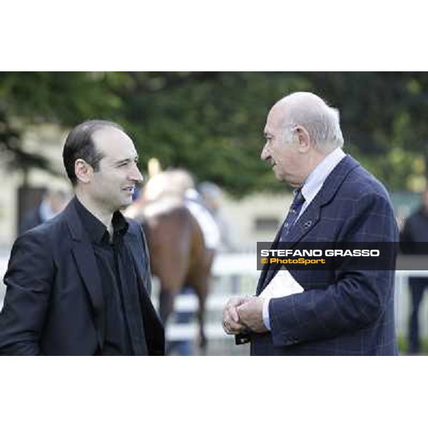 Tommaso Cavalli and Mario Sivieri Milano - San Siro galopp racecourse, 22nd april 2012 photo Stefano Grasso