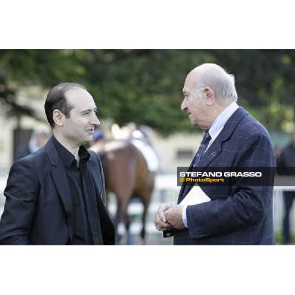 Tommaso Cavalli and Mario Sivieri Milano - San Siro galopp racecourse, 22nd april 2012 photo Stefano Grasso