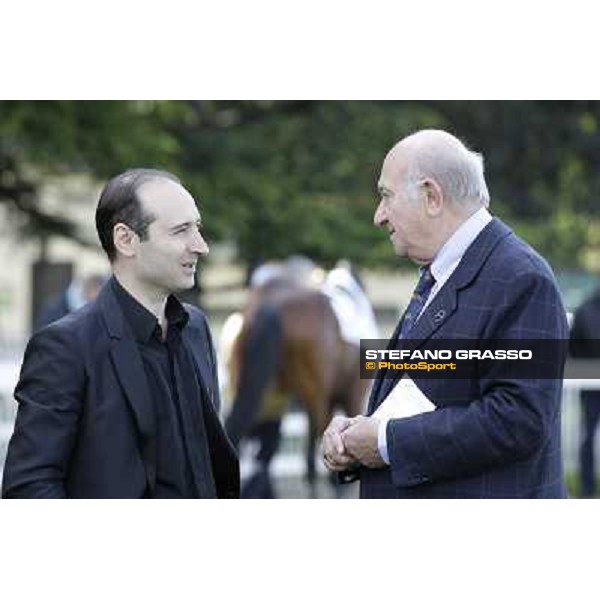 Tommaso Cavalli and Mario Sivieri Milano - San Siro galopp racecourse, 22nd april 2012 photo Stefano Grasso