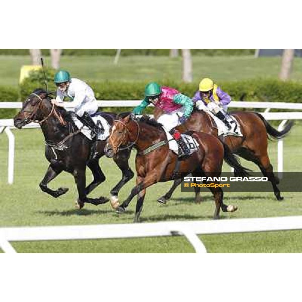 Bibock winner of Premio Torreggio Milano - San Siro galopp racecourse, 22nd april 2012 photo Stefano Grasso