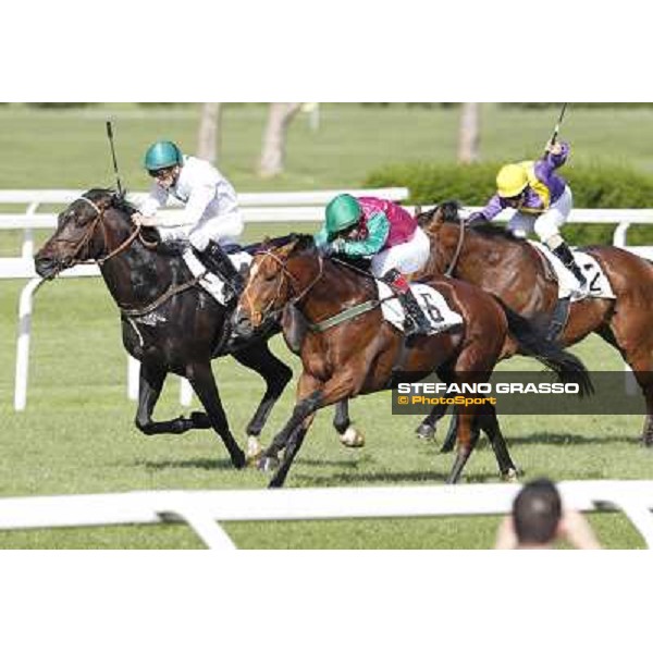 Bibock winner of Premio Torreggio Milano - San Siro galopp racecourse, 22nd april 2012 photo Stefano Grasso