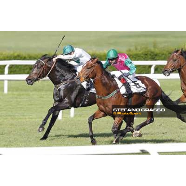 Bibock winner of Premio Torreggio Milano - San Siro galopp racecourse, 22nd april 2012 photo Stefano Grasso