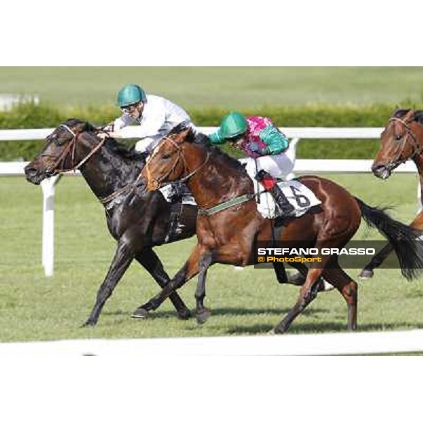 Bibock winner of Premio Torreggio Milano - San Siro galopp racecourse, 22nd april 2012 photo Stefano Grasso