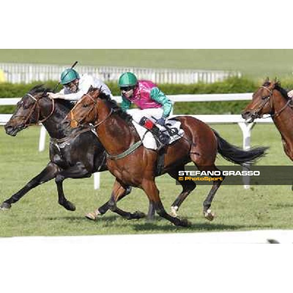 Bibock winner of Premio Torreggio Milano - San Siro galopp racecourse, 22nd april 2012 photo Stefano Grasso