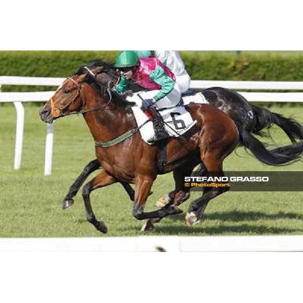 Bibock winner of Premio Torreggio Milano - San Siro galopp racecourse, 22nd april 2012 photo Stefano Grasso