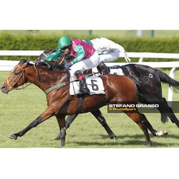 Bibock winner of Premio Torreggio Milano - San Siro galopp racecourse, 22nd april 2012 photo Stefano Grasso