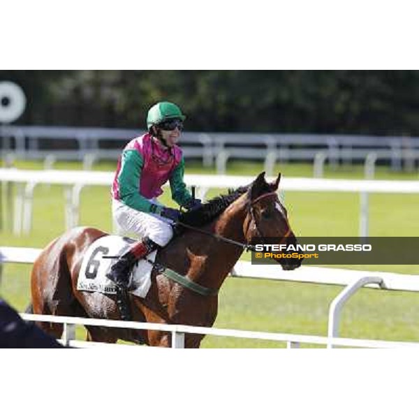 Bibock winner of Premio Torreggio Milano - San Siro galopp racecourse, 22nd april 2012 photo Stefano Grasso