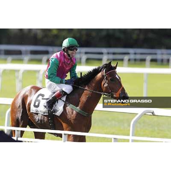 Bibock winner of Premio Torreggio Milano - San Siro galopp racecourse, 22nd april 2012 photo Stefano Grasso