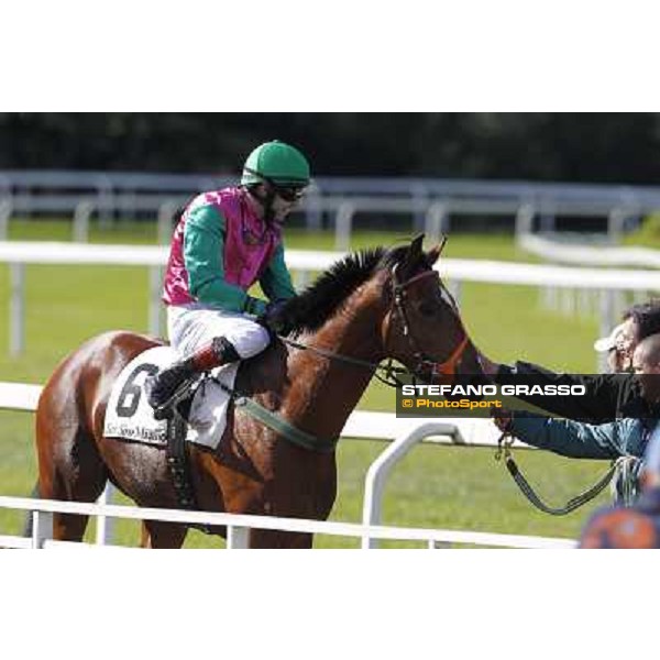 Bibock winner of Premio Torreggio Milano - San Siro galopp racecourse, 22nd april 2012 photo Stefano Grasso