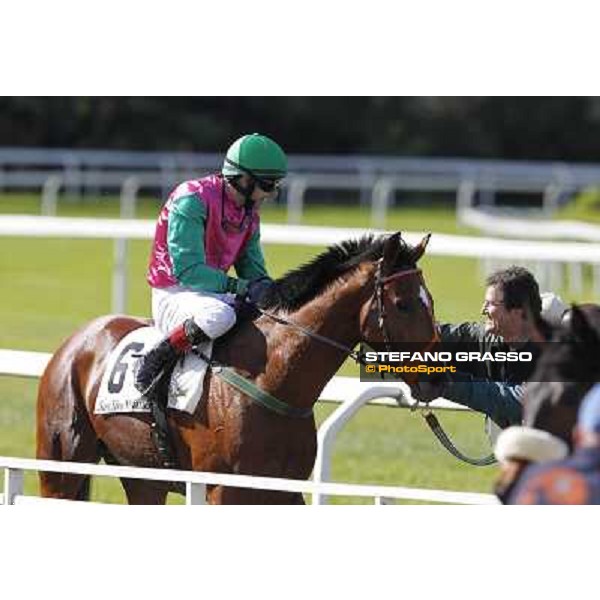 Bibock winner of Premio Torreggio Milano - San Siro galopp racecourse, 22nd april 2012 photo Stefano Grasso