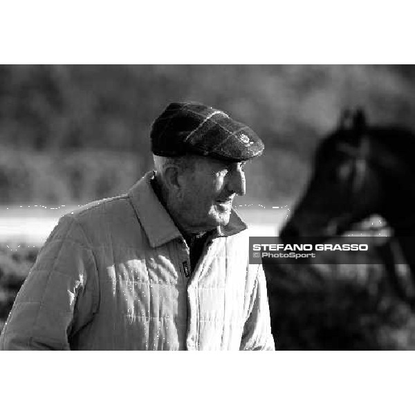 Luigi Camici pictured at Capannelle training tracks during the morning track works Rome - Capannelle training tracks - 24th april 2012 ph.Stefano Grasso