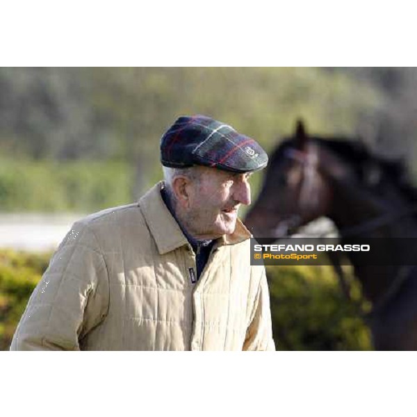 Luigi Camici pictured at Capannelle training tracks during the morning track works Rome - Capannelle training tracks - 24th april 2012 ph.Stefano Grasso