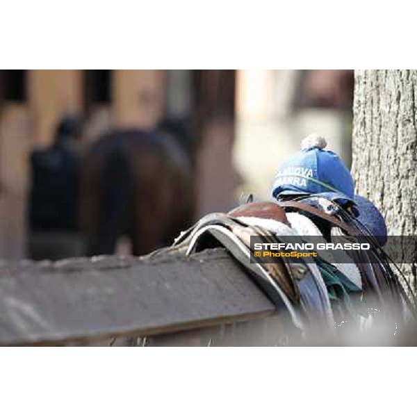 A morning at Luigi Riccardi\'s racing stable Rome - Luigi Riccardi\'s racing stable, 24th april 2012 ph.Stefano Grasso