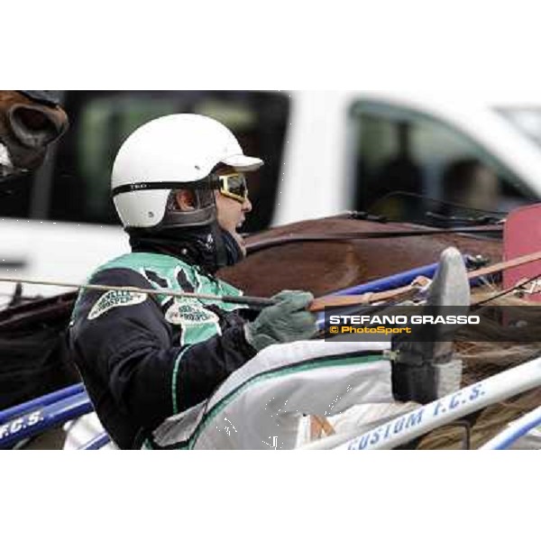 Enrico Bellei Milano - San Siro trot racecourse, 25th april 2012 ph.Stefano Grasso