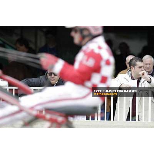 Racegoers at San Siro Milano - San Siro trot racecourse, 25th april 2012 ph.Stefano Grasso