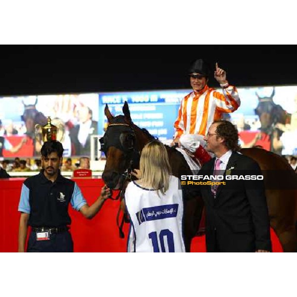 Dubai World Cup - Al Quoz Sprint - winner Craig Williams on Ortensia Dubai - Meydan racecourse 31st march 2012 ph.Jean Charles Briens