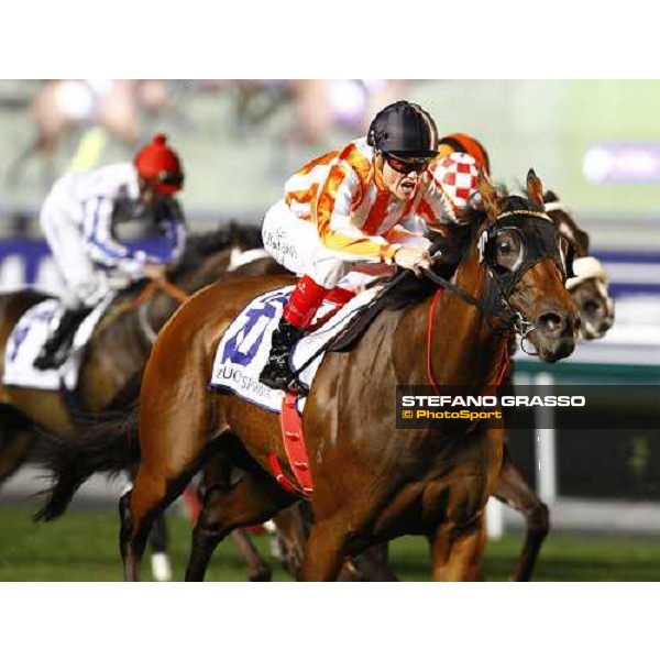 Dubai World Cup - Al Quoz Sprint - winner Craig Williams on Ortensia Dubai - Meydan racecourse 31st march 2012 ph.Jean Charles Briens