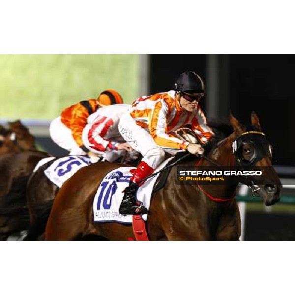 Dubai World Cup - Al Quoz Sprint - winner Craig Williams on Ortensia Dubai - Meydan racecourse 31st march 2012 ph.Jean Charles Briens