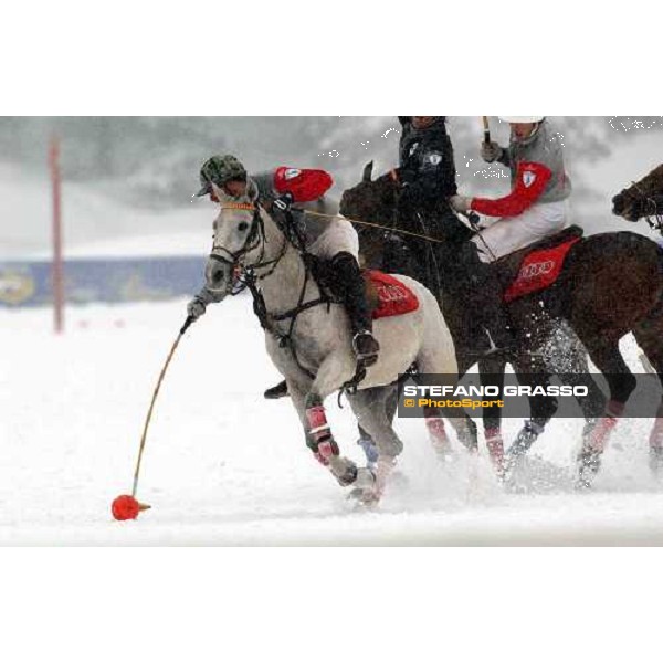 Cortina winter polo Cup 2004 Lake of Misurina febr. 21 2004 ph.Stefano Grasso