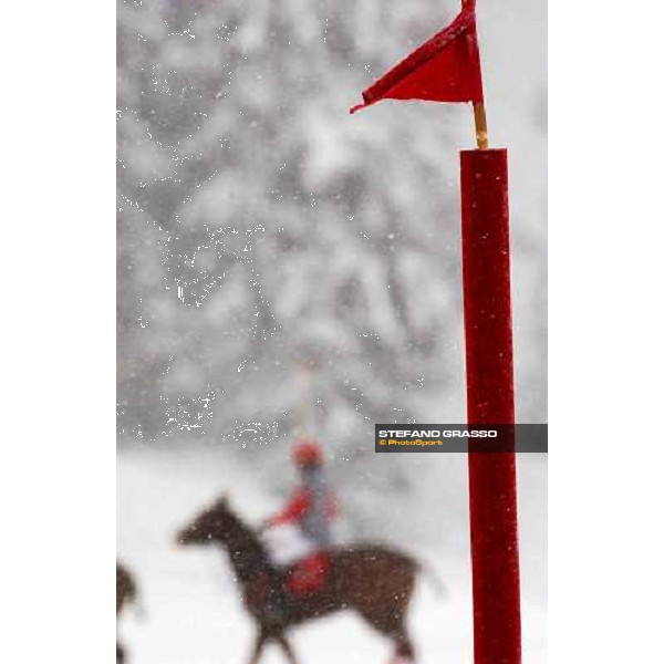Cortina winter polo Cup 2004 Lake of Misurina febr. 21 2004 ph.Stefano Grasso