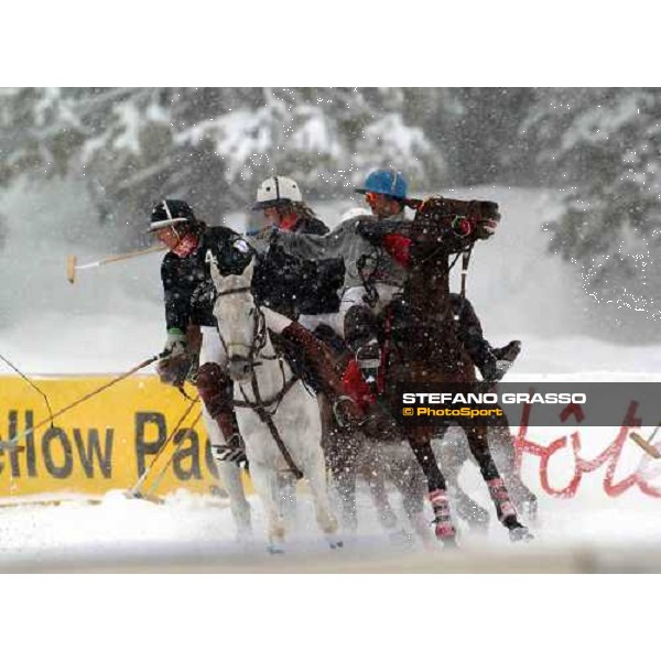 Cortina winter polo Cup 2004 Lake of Misurina febr. 21 2004 ph.Stefano Grasso