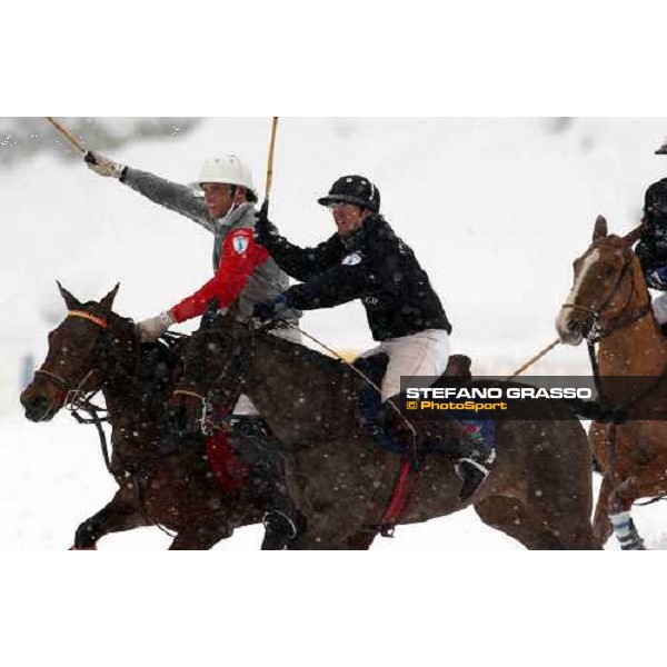 Cortina winter polo Cup 2004 Lake of Misurina febr. 21 2004 ph.Stefano Grasso