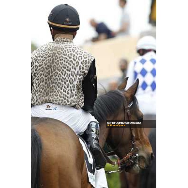 Dario Vargiu on Frankenstein Rome - Capannelle racecourse, 29th apri l2012 ph.Stefano Grasso