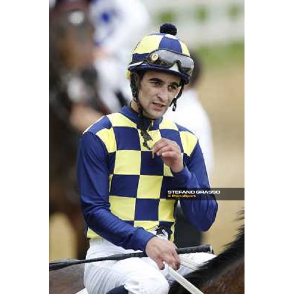 Fabio Branca returns home on Silent Killer after winning the Premio Distant Way Rome - Capannelle racecourse, 29th apri l2012 ph.Stefano Grasso