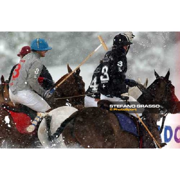 Cortina winter polo Cup 2004 Lake of Misurina febr. 21 2004 ph.Stefano Grasso
