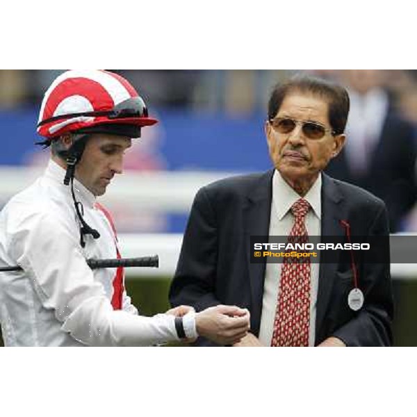 Neil Callan before the start of the Premio Regina Elena Rome - Capannelle racecourse, 29th april 2012 ph.Stefano Grasso