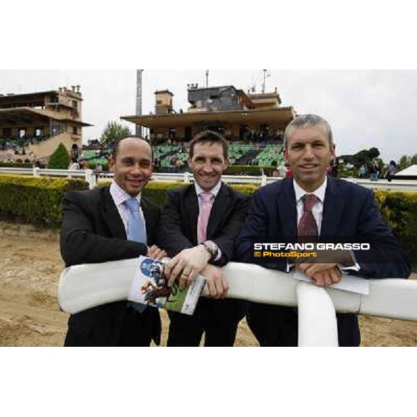 French,Callan and Dobbs Rome - Capannelle racecourse, 29th april 2012 ph.Stefano Grasso