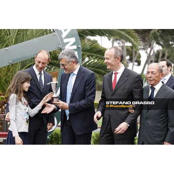 The Prize giving ceremony of Premio Botticelli Rome - Capannelle racecourse, 29th april 2012 ph.Stefano Grasso