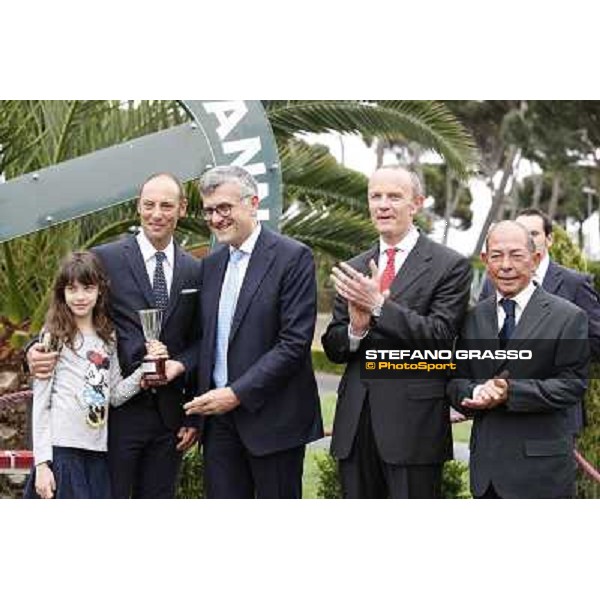 The Prize giving ceremony of Premio Botticelli Rome - Capannelle racecourse, 29th april 2012 ph.Stefano Grasso