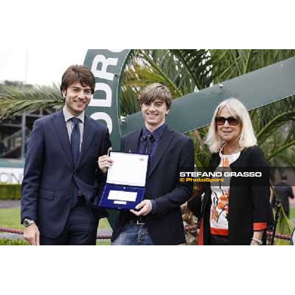 The Prize giving ceremony of Premio Botticelli Rome - Capannelle racecourse, 29th april 2012 ph.Stefano Grasso