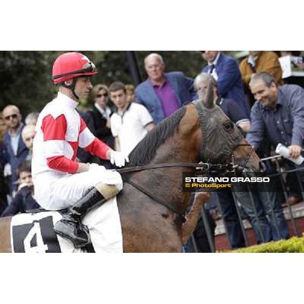 Gabriele Bietolini on Real Solution Rome - Capannelle racecourse, 29th april 2012 ph.Stefano Grasso