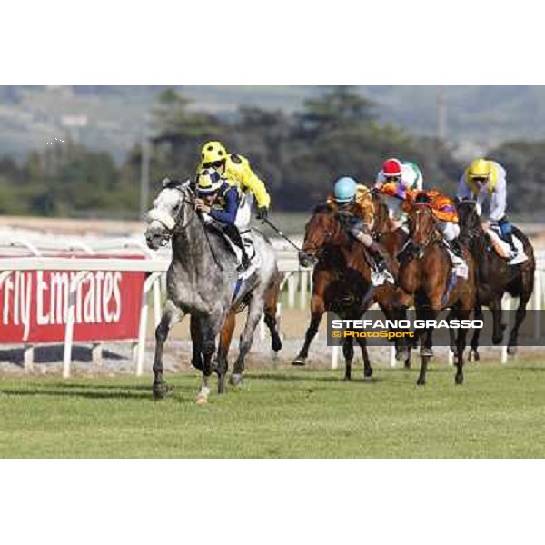 Fabio Branca and Crakerjack King wins the Premio Presidente della Repubblica GBI Racing Rome - Capannelle racecourse, 13th may 2012 ph.Stefano Grasso