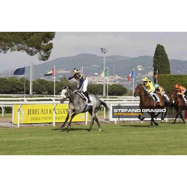 Fabio Branca and Crakerjack King wins the Premio Presidente della Repubblica GBI Racing Rome - Capannelle racecourse, 13th may 2012 ph.Stefano Grasso