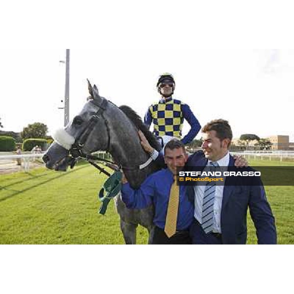 Fabio Branca and Crakerjack King wins the Premio Presidente della Repubblica GBI Racing Rome - Capannelle racecourse, 13th may 2012 ph.Stefano Grasso