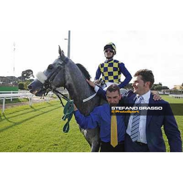 Fabio Branca and Crakerjack King wins the Premio Presidente della Repubblica GBI Racing Rome - Capannelle racecourse, 13th may 2012 ph.Stefano Grasso