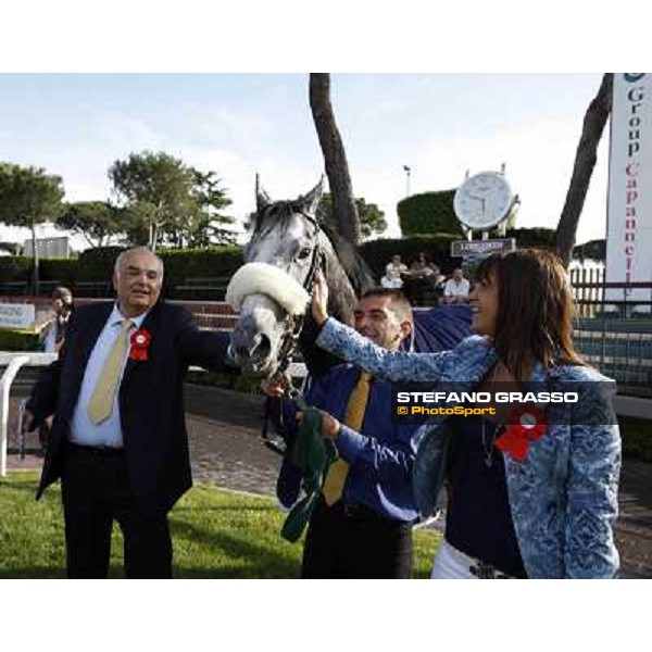 Fabio Branca and Crakerjack King wins the Premio Presidente della Repubblica GBI Racing Rome - Capannelle racecourse, 13th may 2012 ph.Stefano Grasso