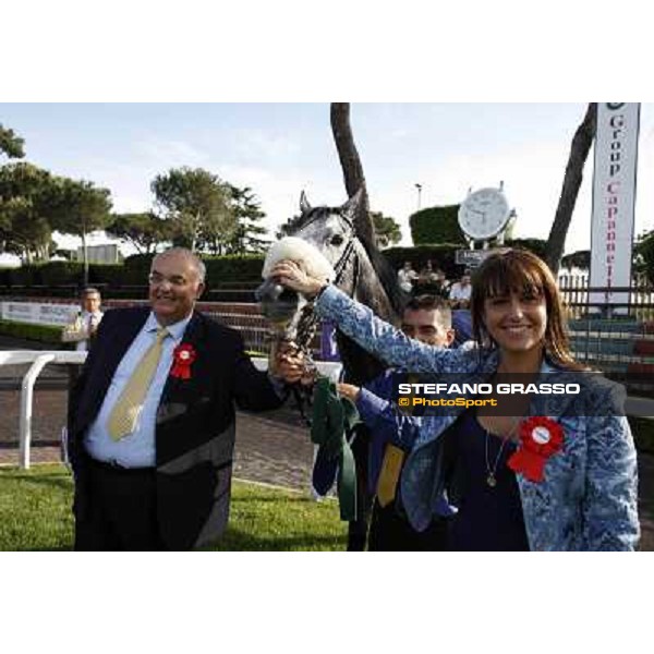 Fabio Branca and Crakerjack King wins the Premio Presidente della Repubblica GBI Racing Rome - Capannelle racecourse, 13th may 2012 ph.Stefano Grasso