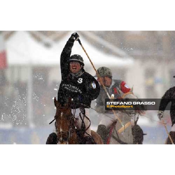 Cortina winter polo Cup 2004 Lake of Misurina febr. 21 2004 ph.Stefano Grasso